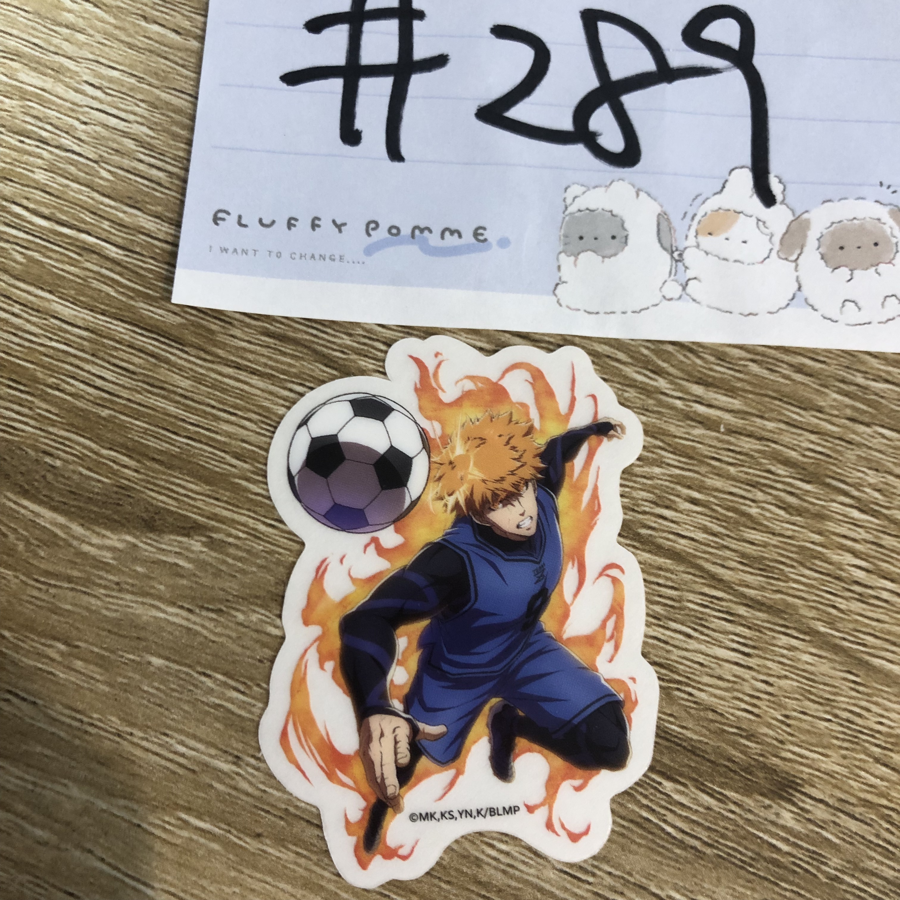 BlueLock 國神 貼紙#289