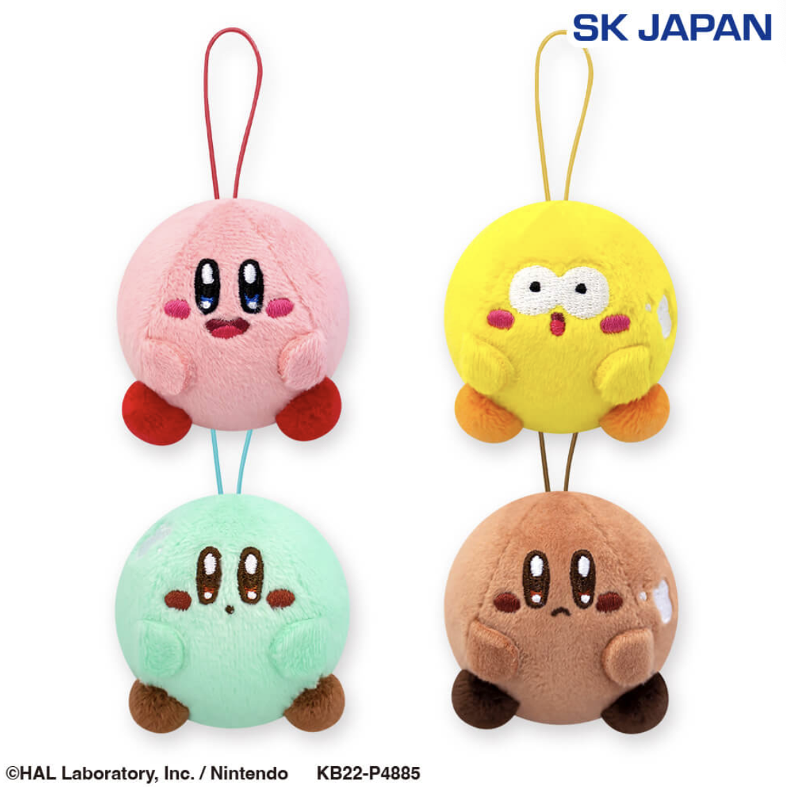 美食節卡比迷你玩偶吊飾