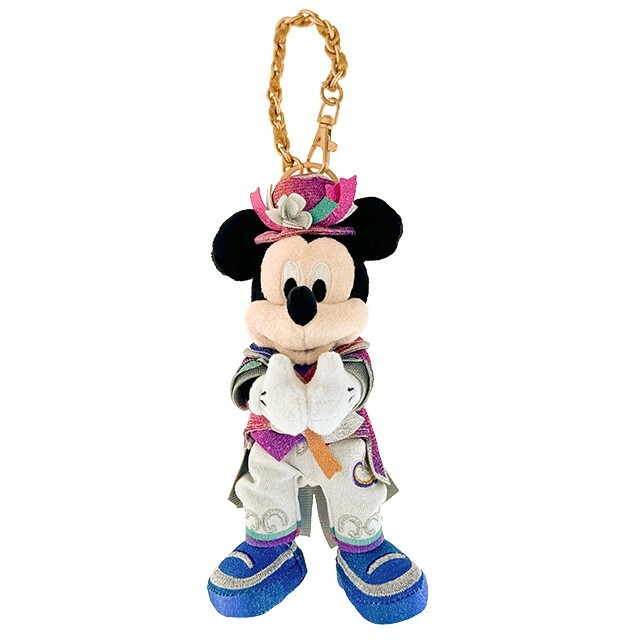 20周年奇妙派對 米奇 Mickey 絨毛 吊飾 鑰匙圈 -香港迪士尼樂園