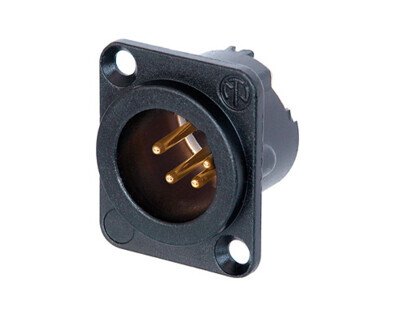 Neutrik DLX Series NC4MD-LX-B