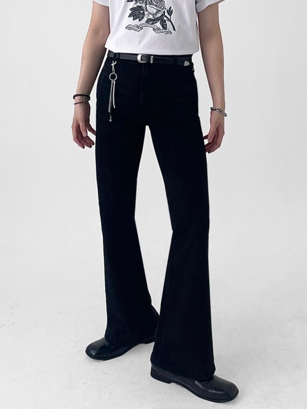 淨色喇叭褲 1990S-010P