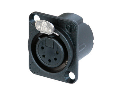 Neutrik DLX Series NC5FD-LX-B