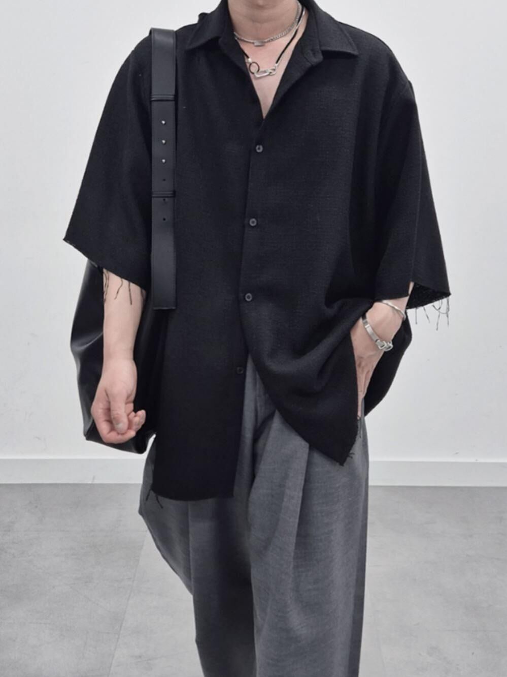 淨色短袖恤衫 1990S-013S