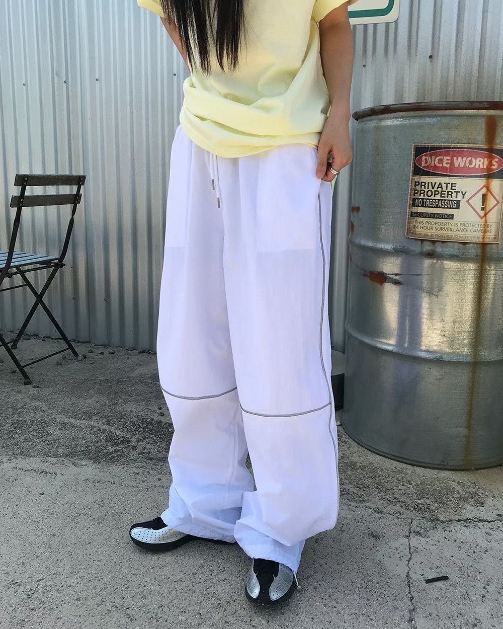 3M反光邊可束腳鬆身褲 P3051