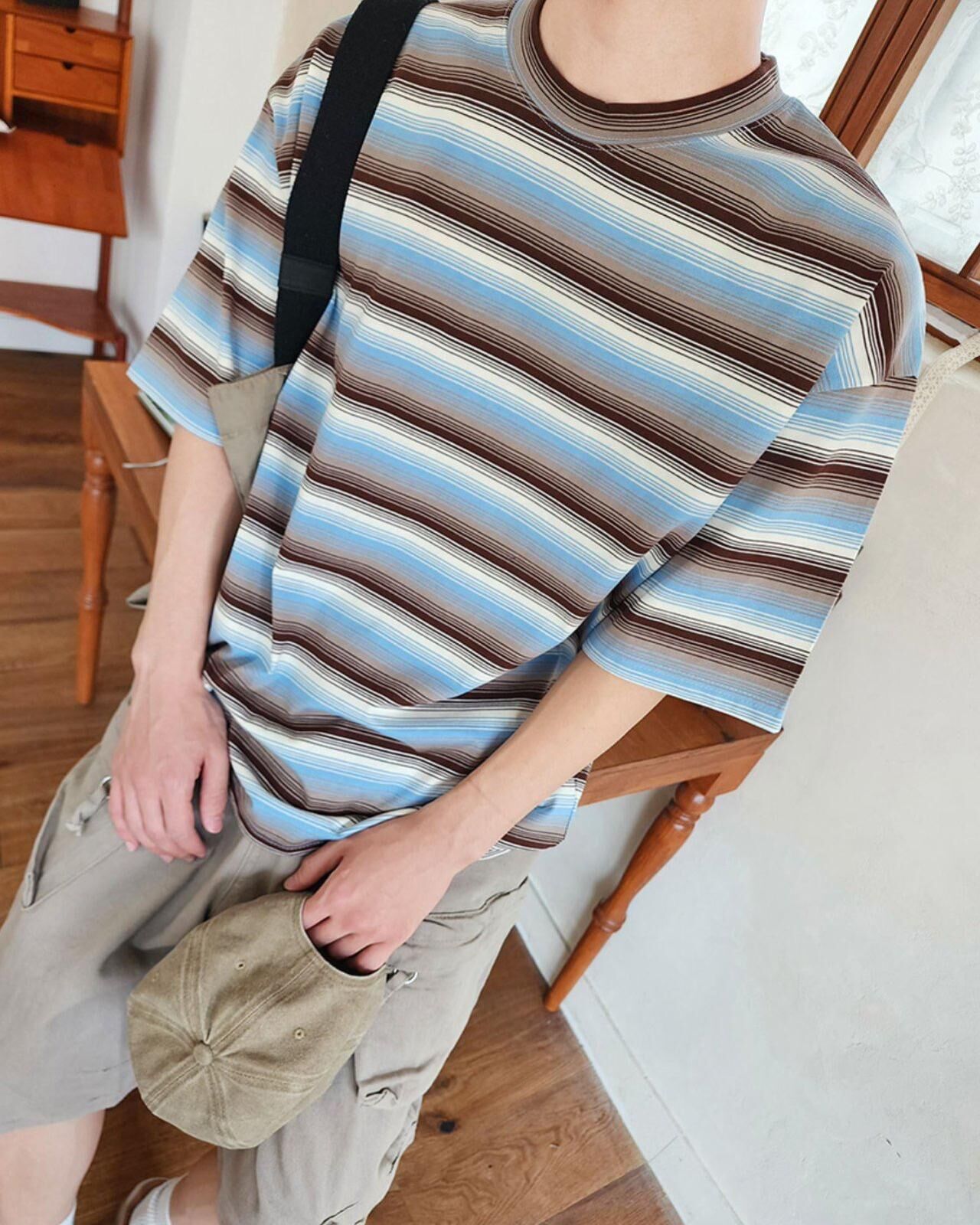 橫間短袖Tee MEMENTO-033T