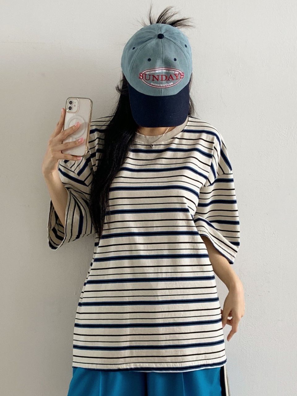 橫間短袖Tee MEMENTO-035T