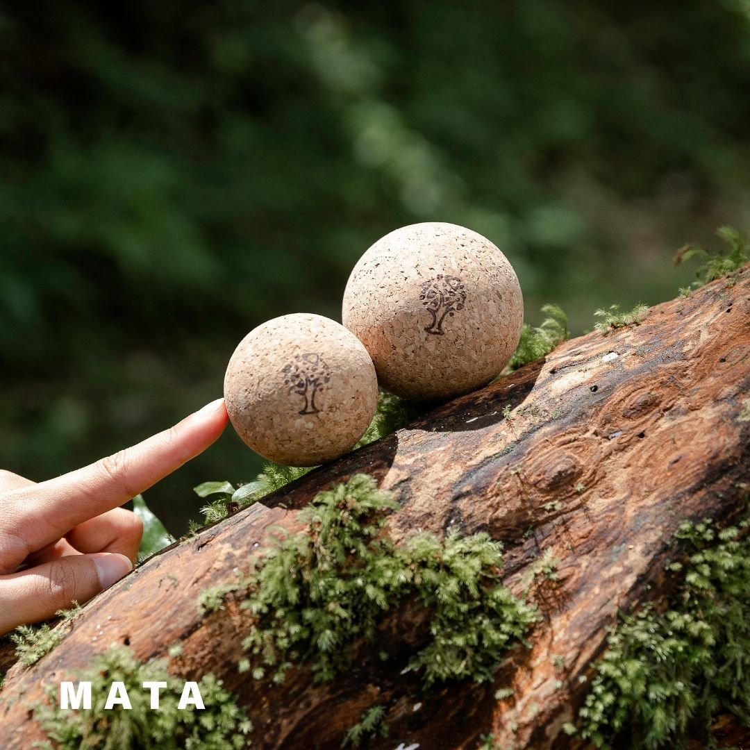MATA【Approach Yoga】軟木按摩大小球