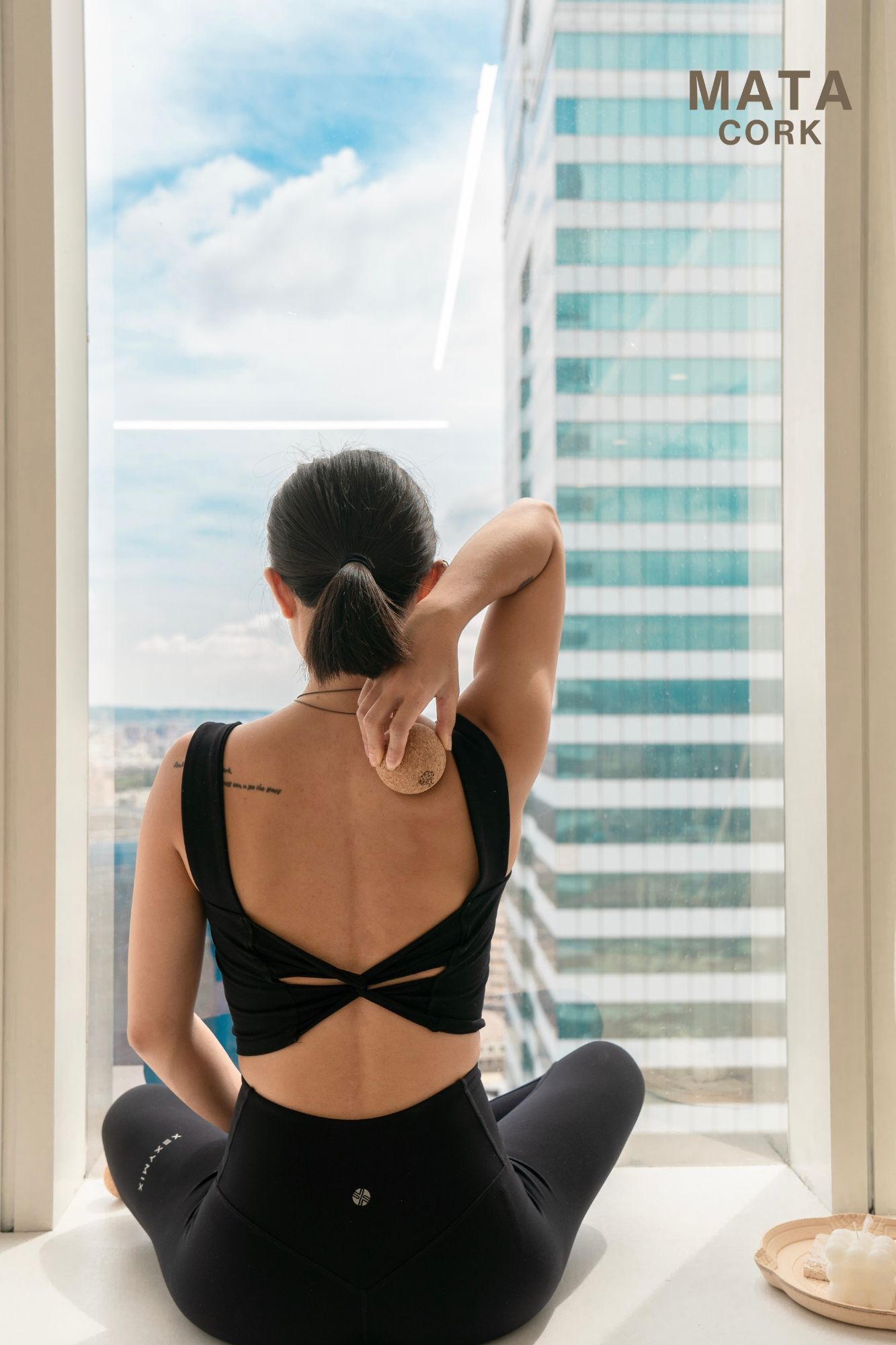 MATA【Approach Yoga】軟木按摩大小球