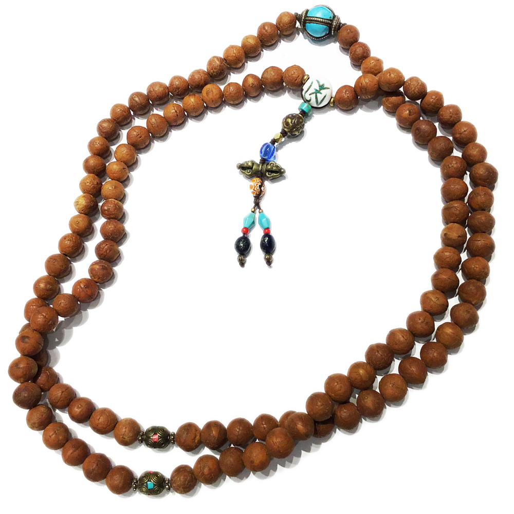 金剛杵&鳳眼菩提108念珠13mm【十方】132049