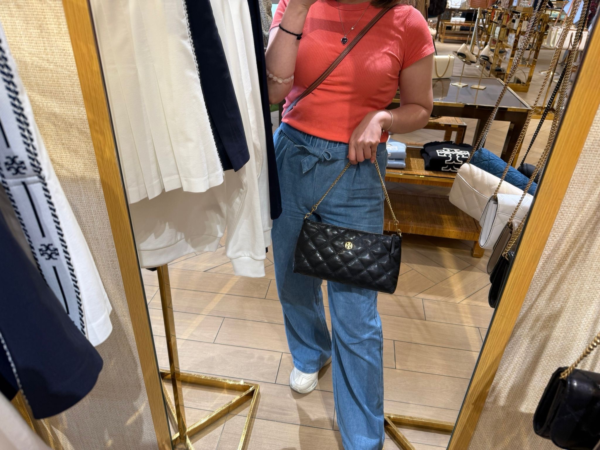 Tory Burch Willa Zip Shoulder Bag 4 colors