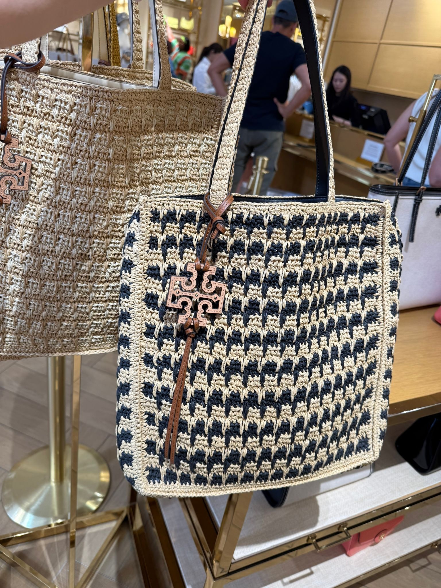 Tory Burch Straw Tote bag 3 colors