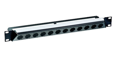 Neutrik XLR Chassis Accessories NZP1RU-12