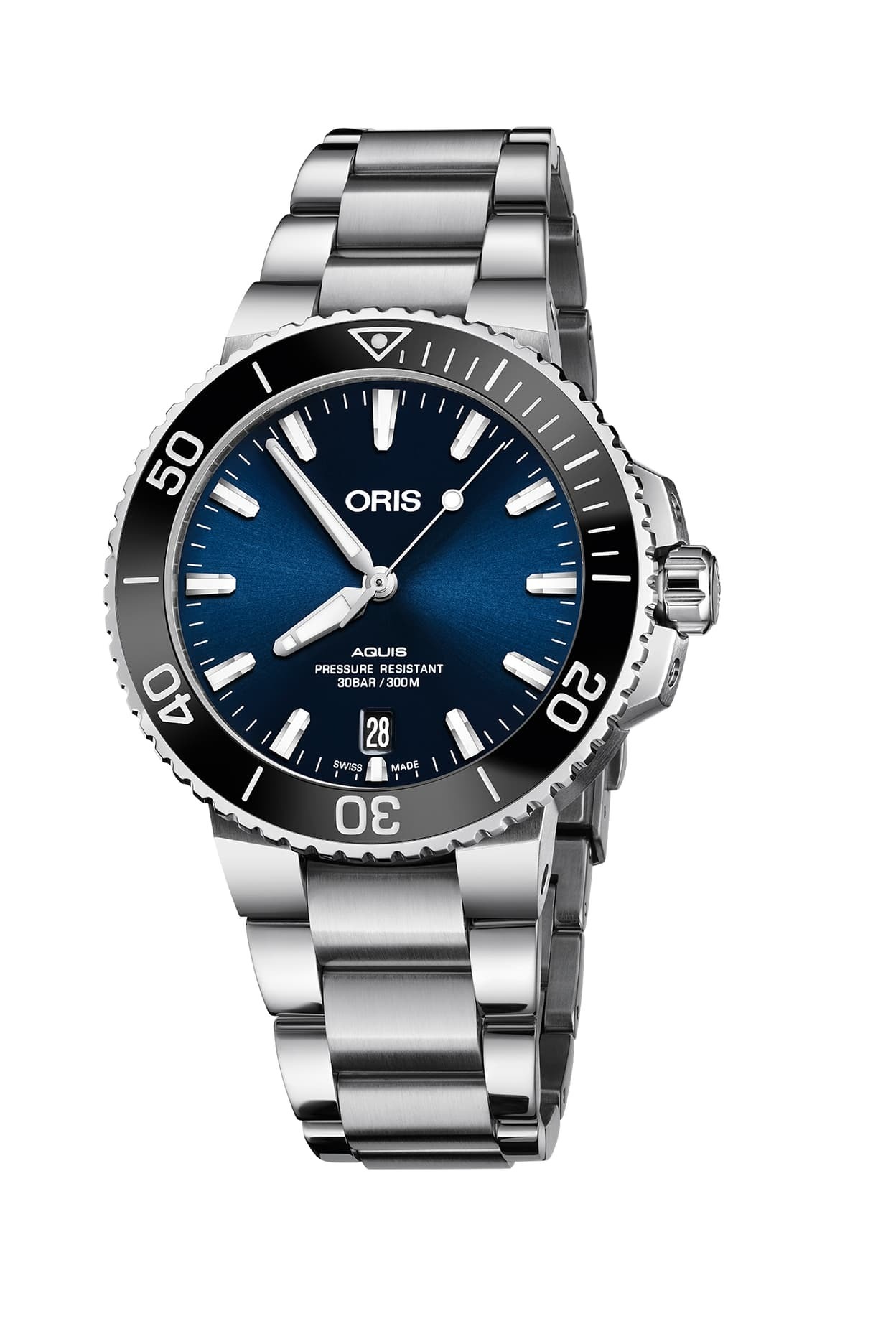 【ORIS 豪利時】01 733 7732 4135-07 8 21 05PEB 日期顯示 不鏽鋼 機械 手錶