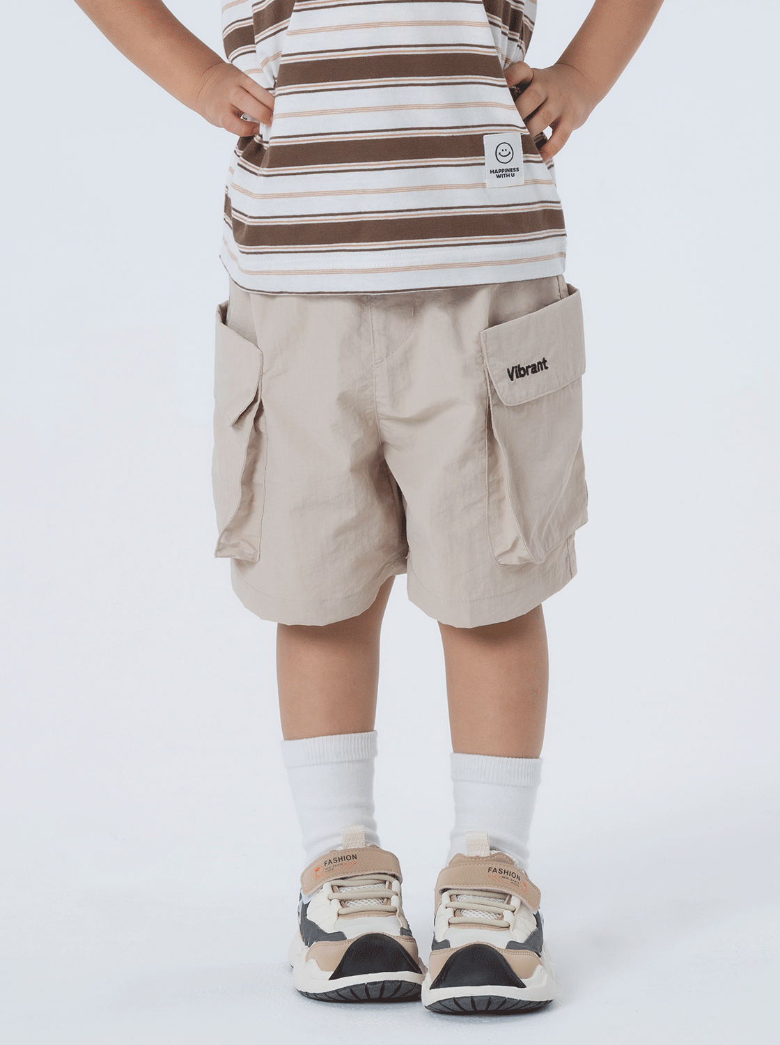 造型口袋尼龍短褲【童裝】