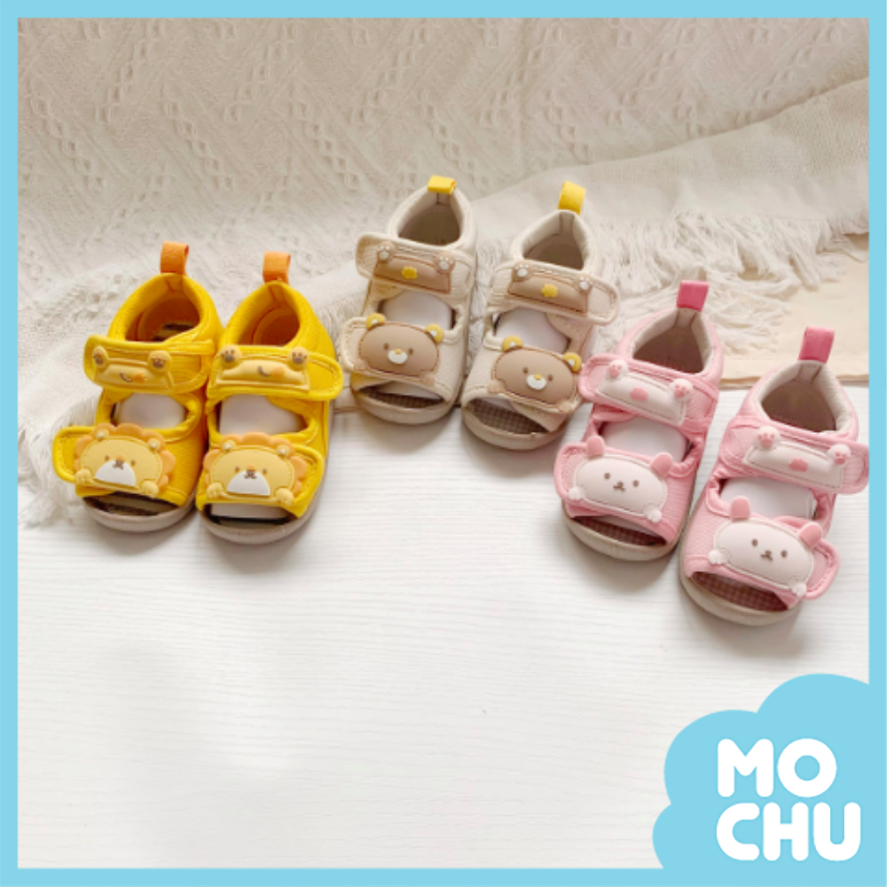 趴趴動物軟底涼鞋(三款)