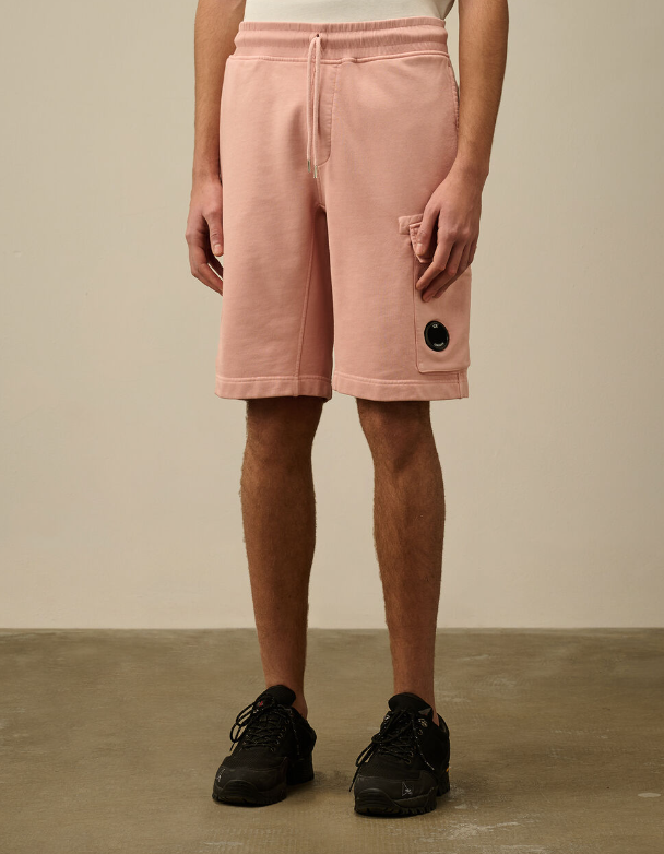 C.P. Company  Brushed Cotton Cargo Shorts    JUL25