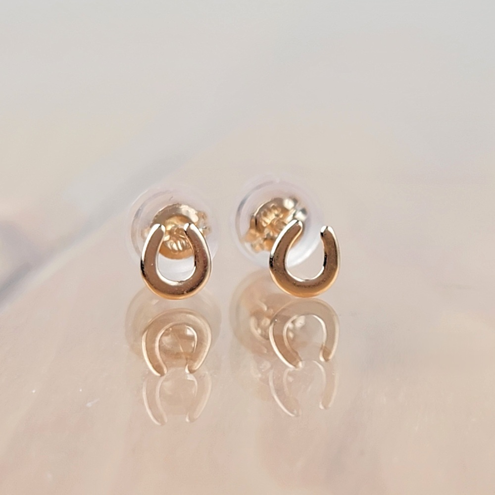 【me.luxe】K10簡單馬蹄耳環