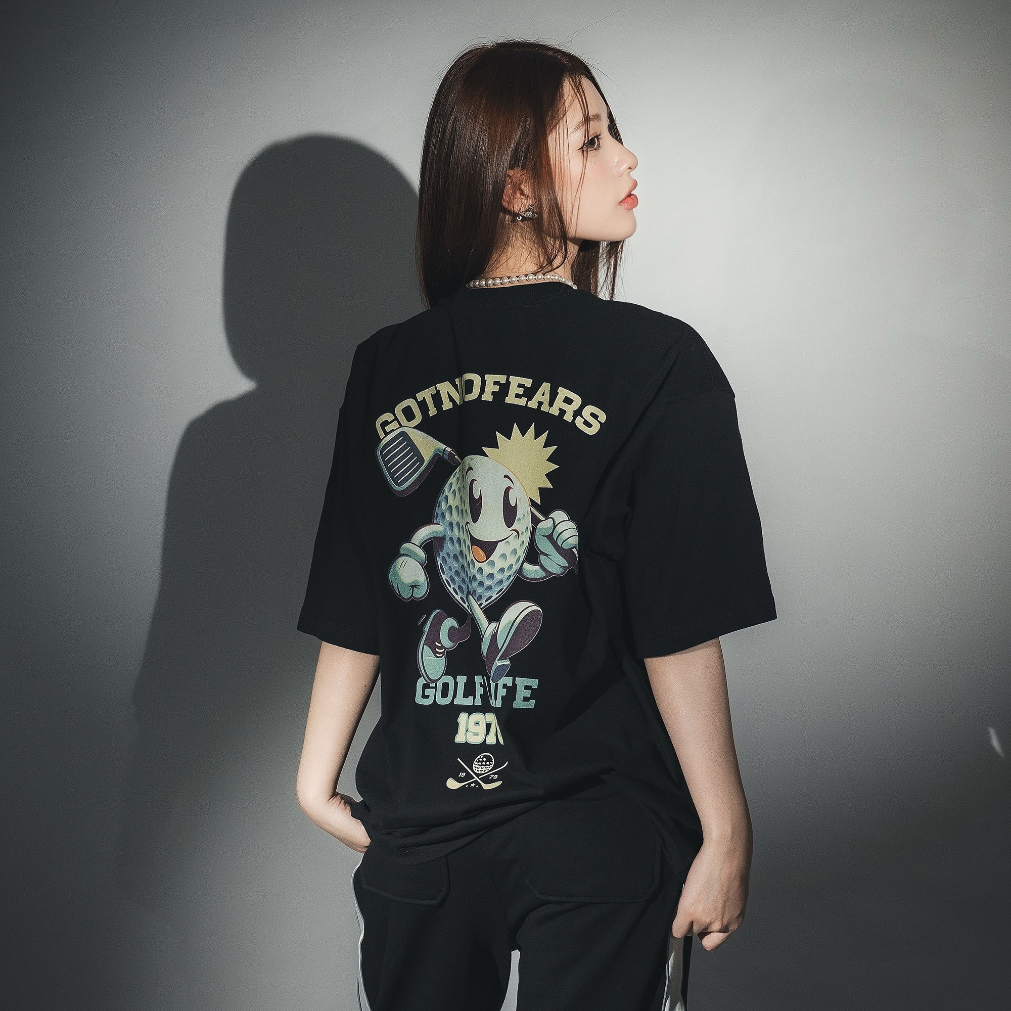 Gotnofears GOLF LIFE OVERSIZED TEE 高爾夫人生寬版短上衣 10772290