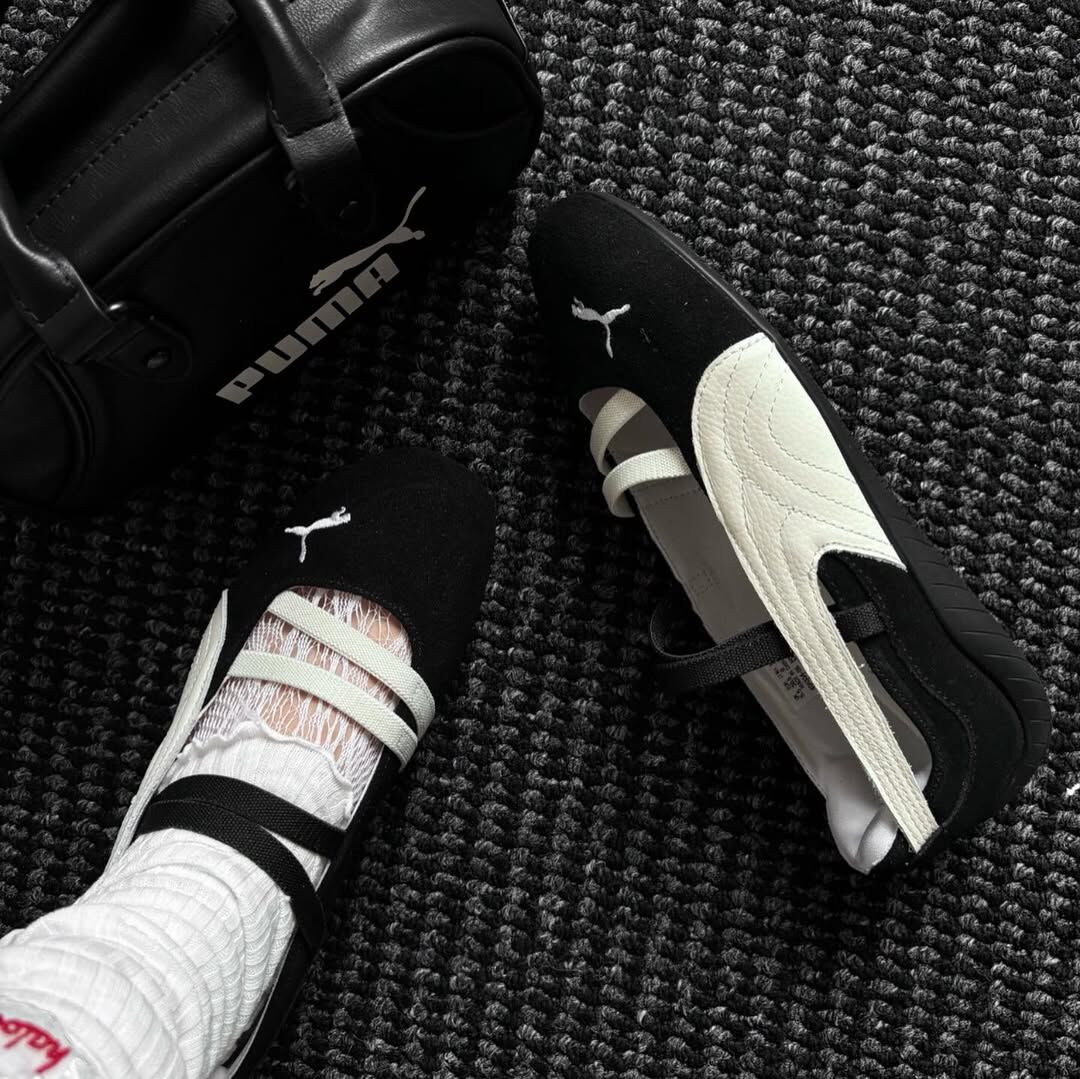 PUMA Speedcat Ballet SD 日本新款 黑白 瑪莉珍 芭蕾舞鞋 40128706