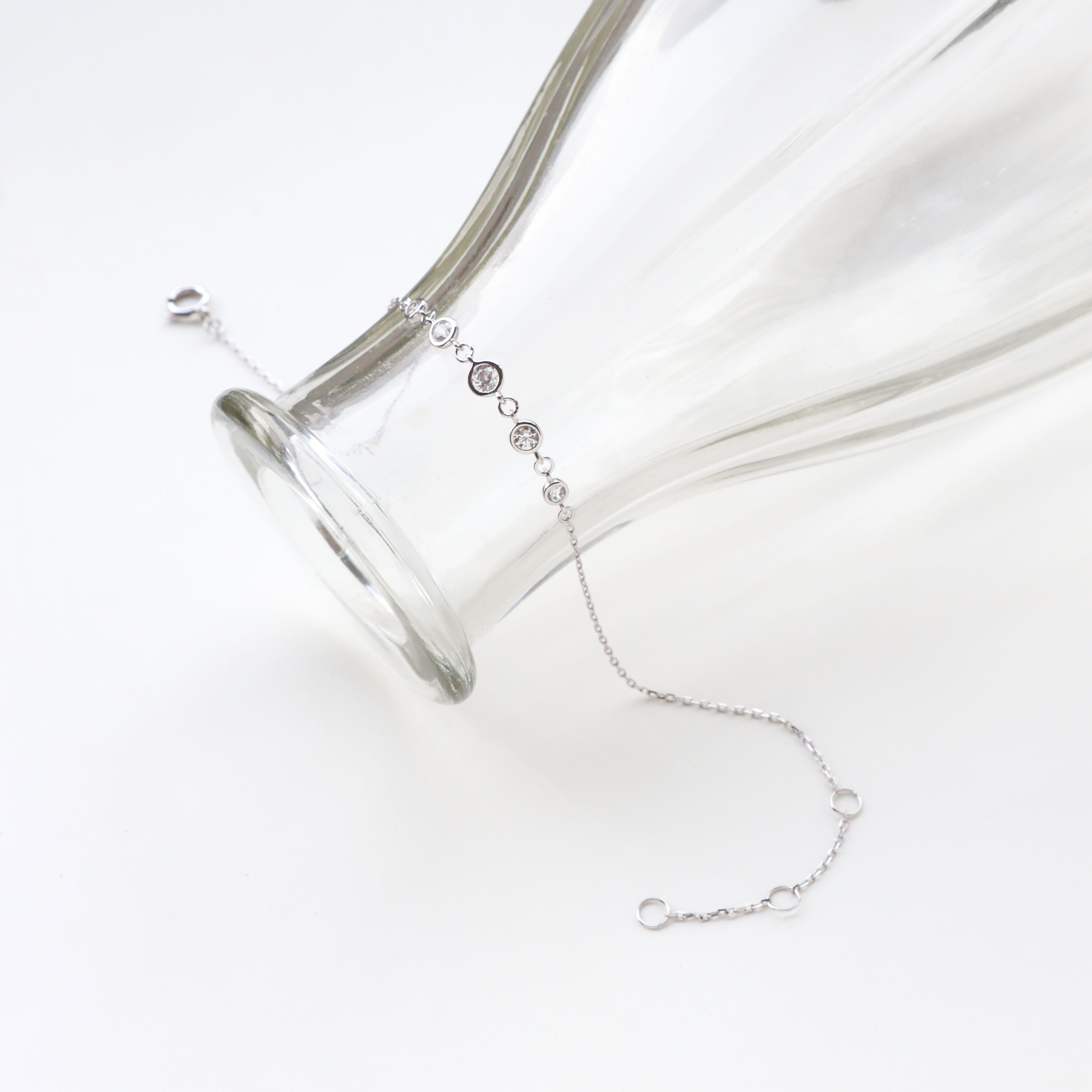 10K/閃耀淚光手鍊