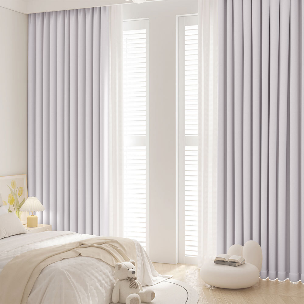 全遮光窗簾 • 莫蘭迪灰