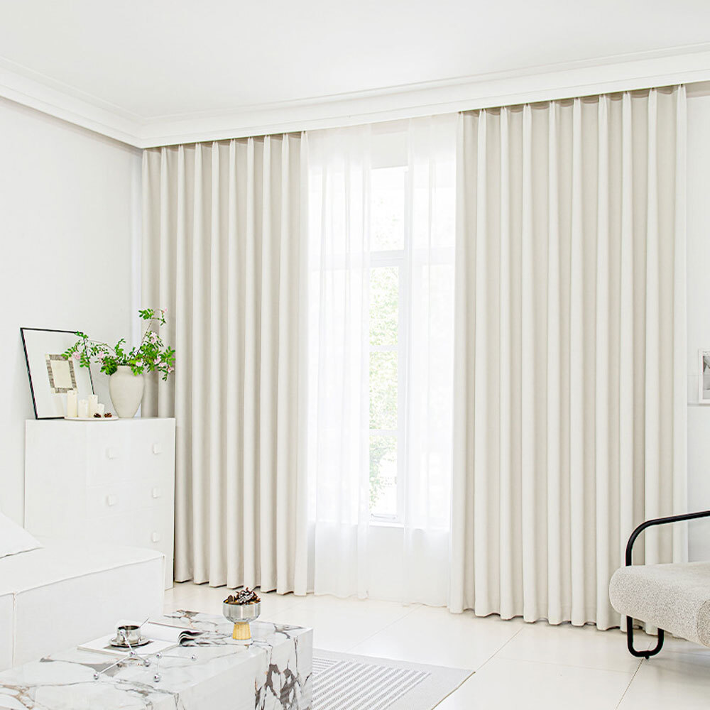 全遮光窗簾 • 莫蘭迪白