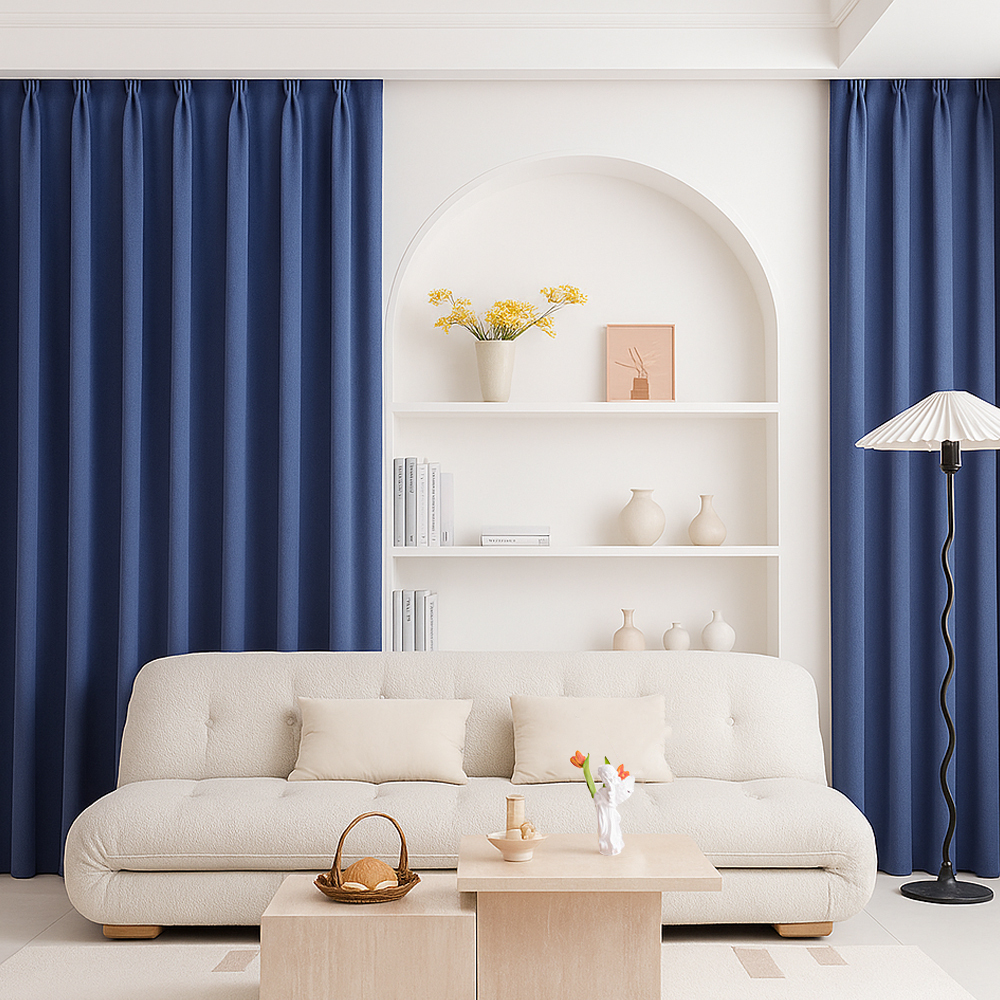 全遮光窗簾 • 藍柑藍