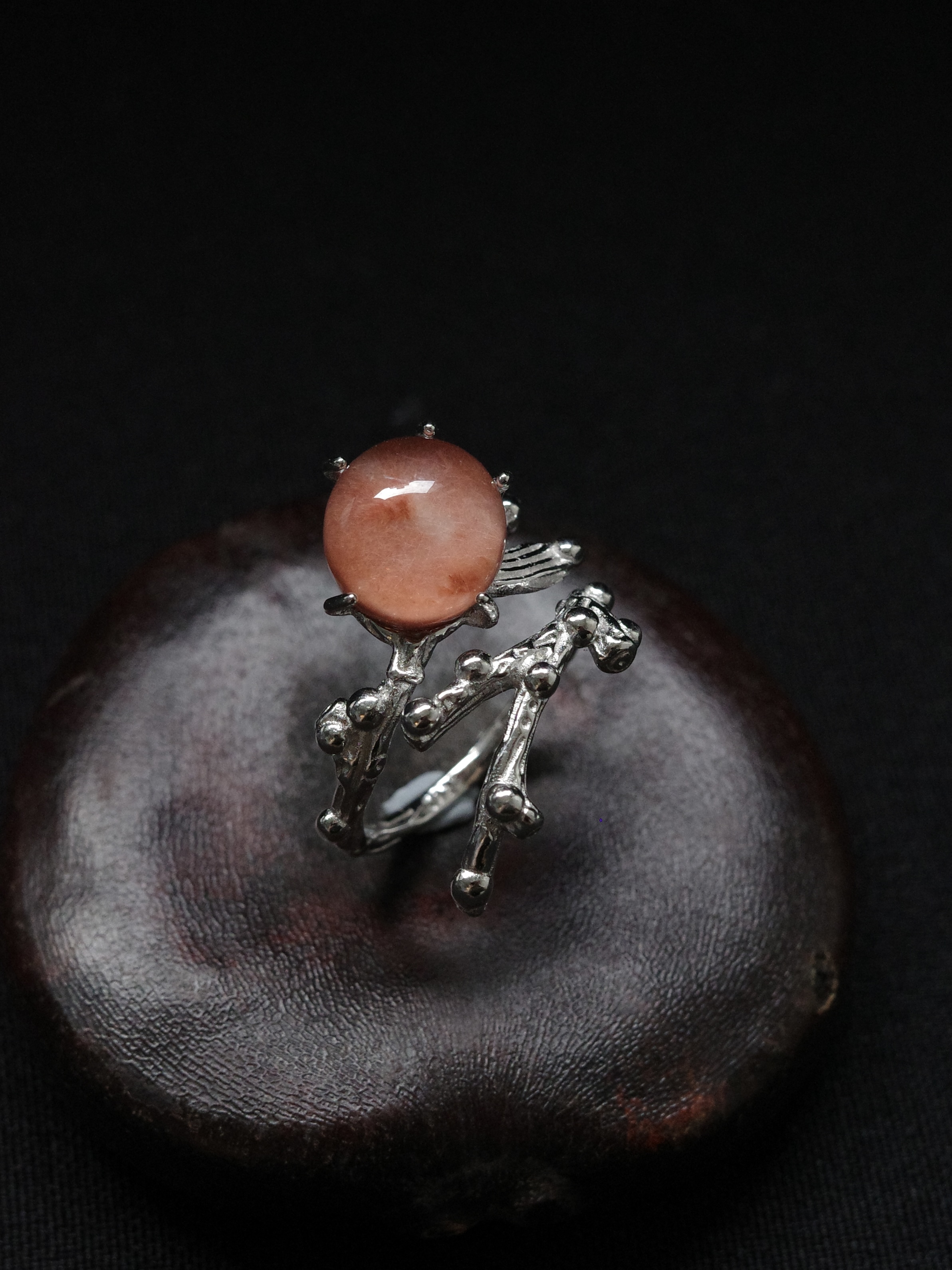 橘粉兔毛｜214L112