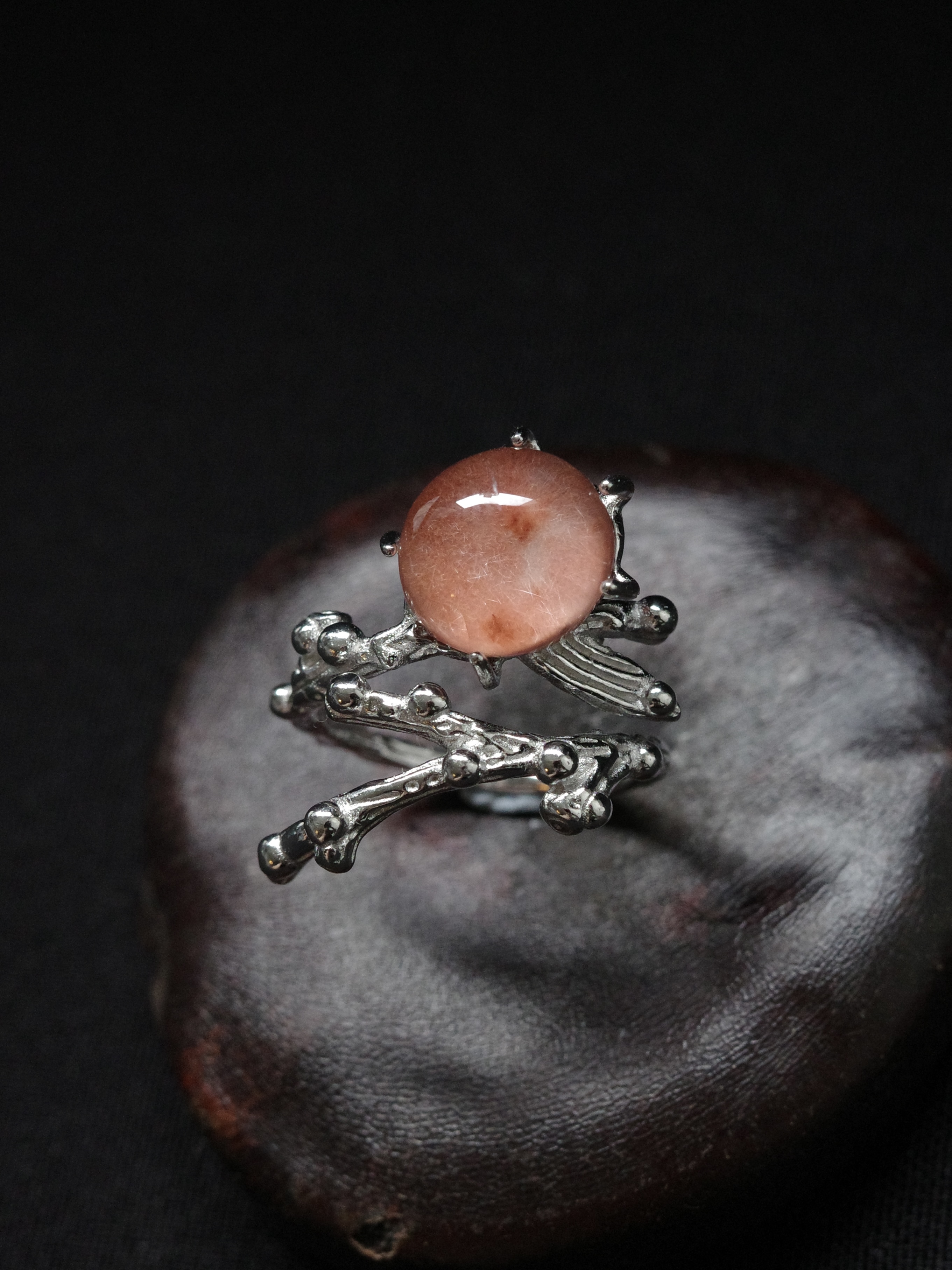 橘粉兔毛｜214L112