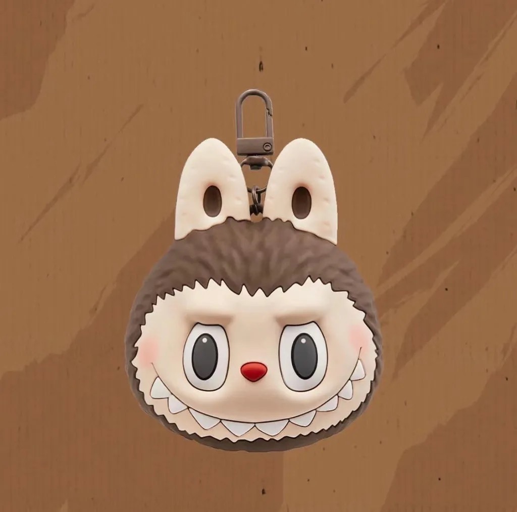 POPMART 泡泡瑪特 LABUBU 塘膠 耳機零錢包