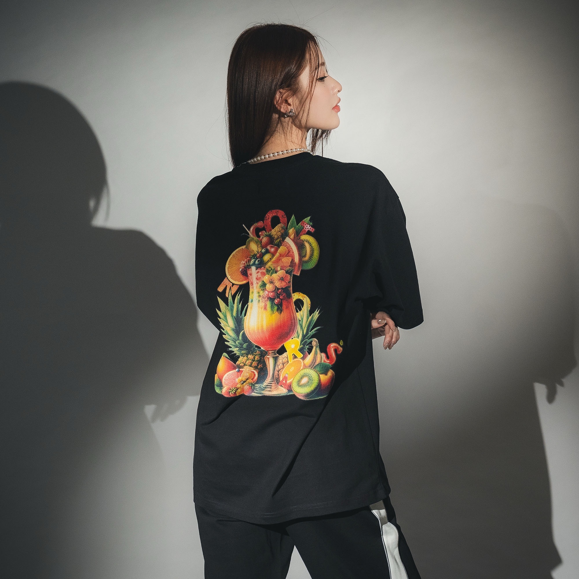 Gotnofears FRUITS OVERSIZED TEE 熱帶水果寛版短上衣 10772282