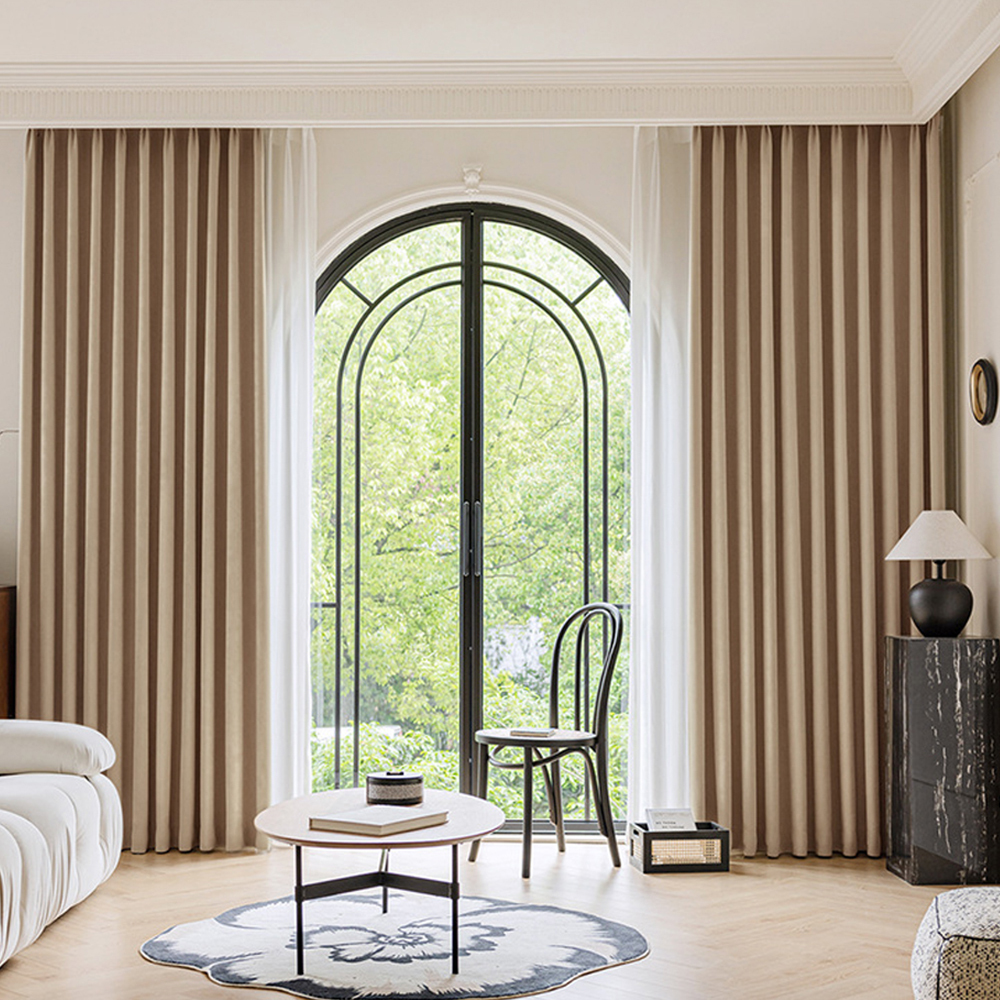 全遮光窗簾 • 奶茶色