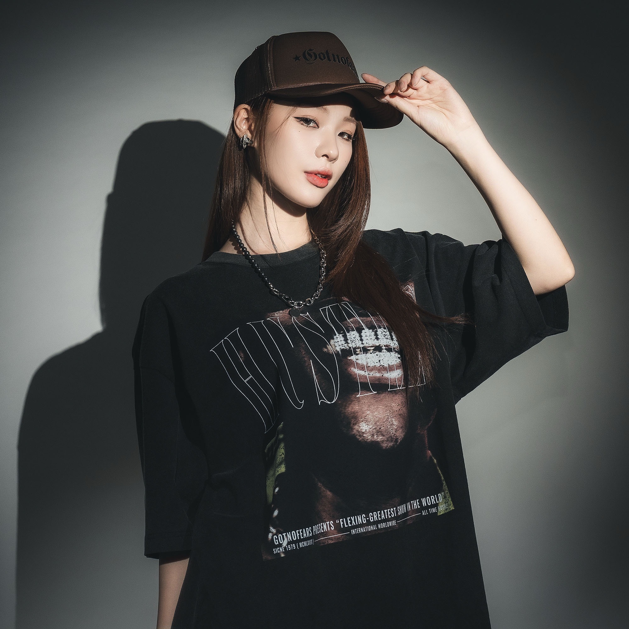 Gotnofears BRIGHTER THAN YOUR FUTURE OVERSIZED TEE閃亮牙套寬版短袖上衣 10772265