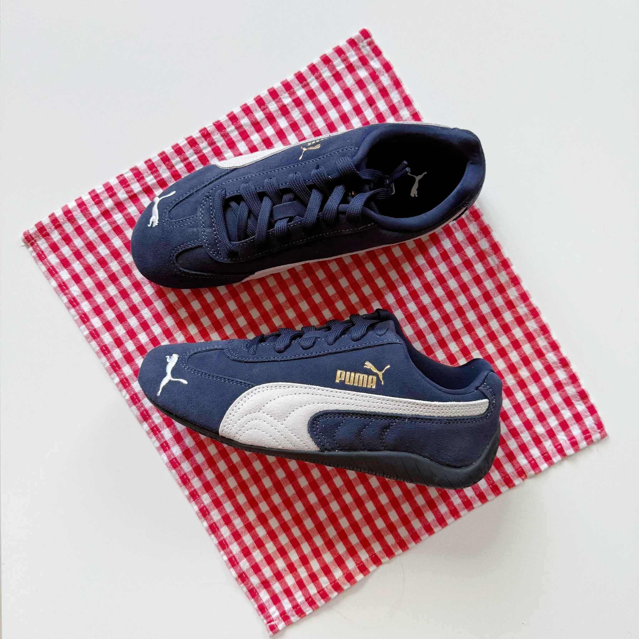 PUMA Speedcat OG Jr 歐洲限定 海軍藍 深藍 燙金 復古 賽車鞋 40169803