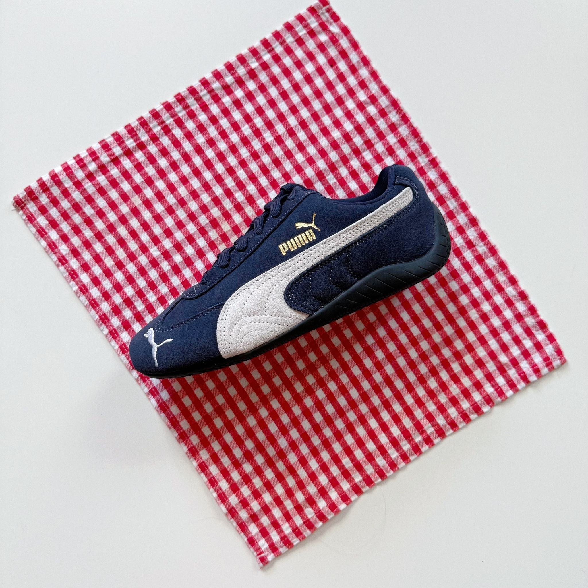 PUMA Speedcat OG Jr 歐洲限定 海軍藍 深藍 燙金 復古 賽車鞋 40169803