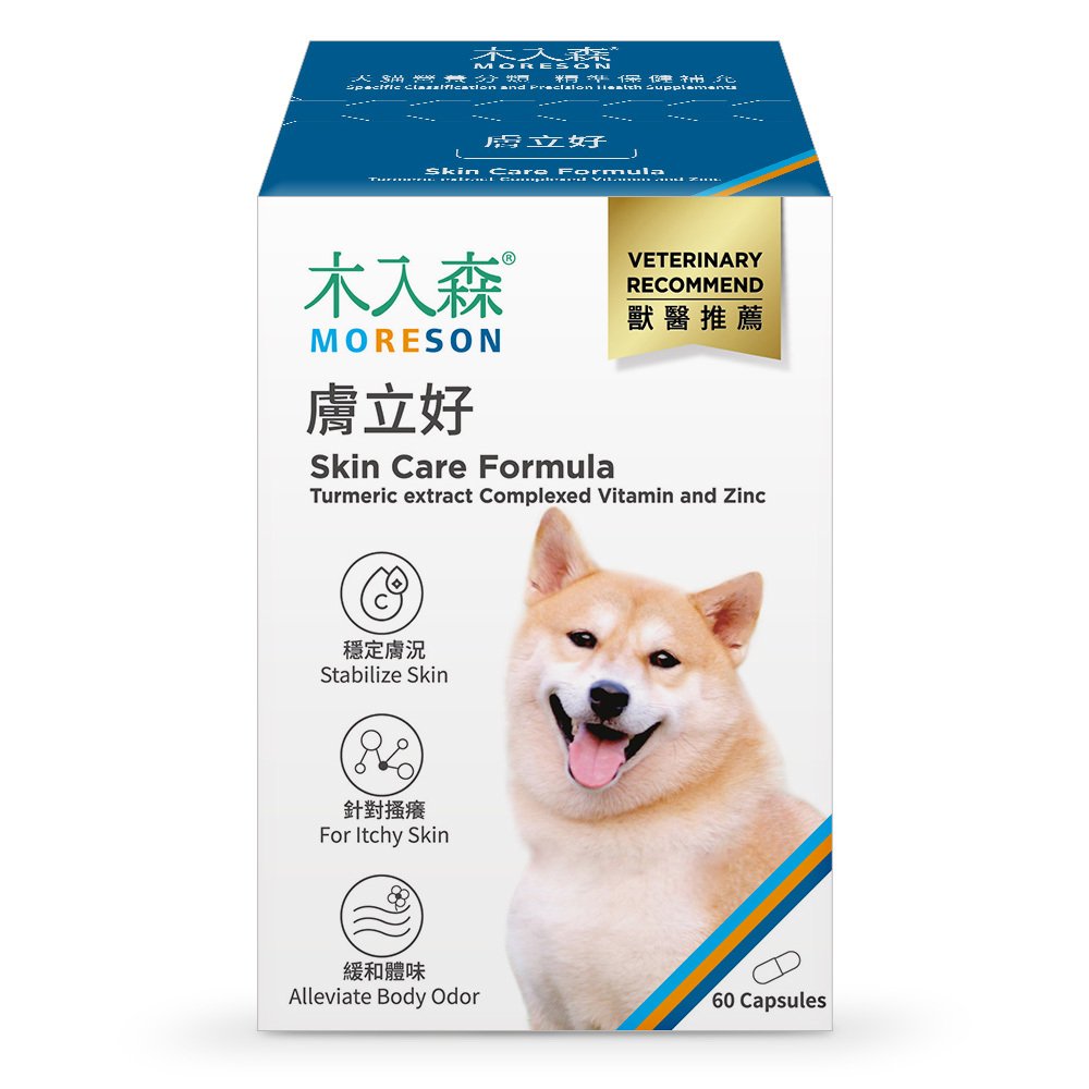 Moreson 木入森 犬寶膚立好 60粒