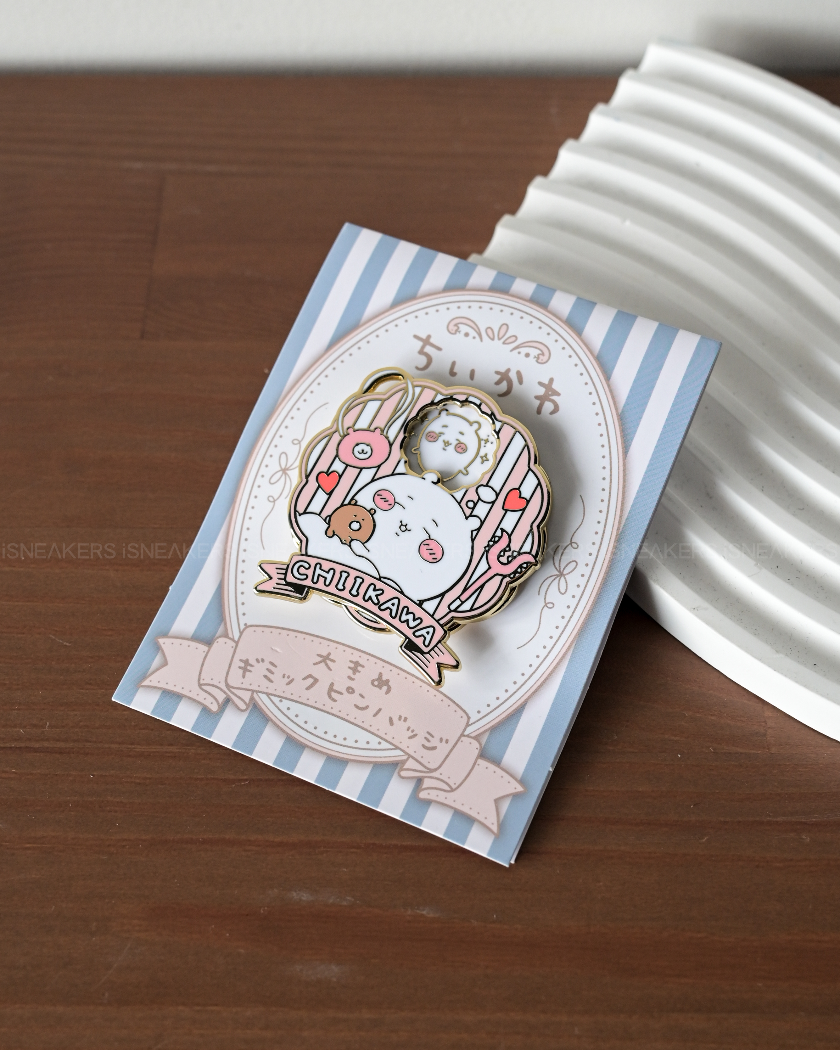 iSNEAKERS｜日本 Chiikawa 吉伊卡哇 旋轉別針 胸針