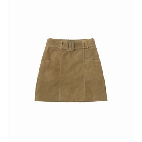 1LP0704-048 LA PETITE ETOILE Faustine Skirt Kaki #FAUSTINE-F402521X1X (17-KAKI) (C-EU-E)