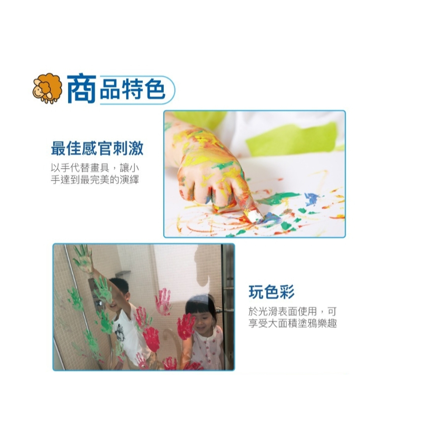【樂森藥局】義大利 GIOTTO 幼兒安全手指膏200ml (6色)