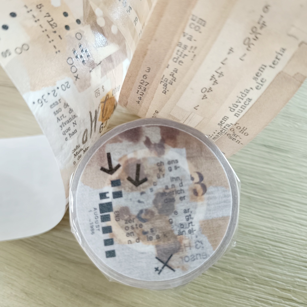 PLUSMINUS．REMIND 4.5cm日本和紙膠帶  <整捲/分裝>