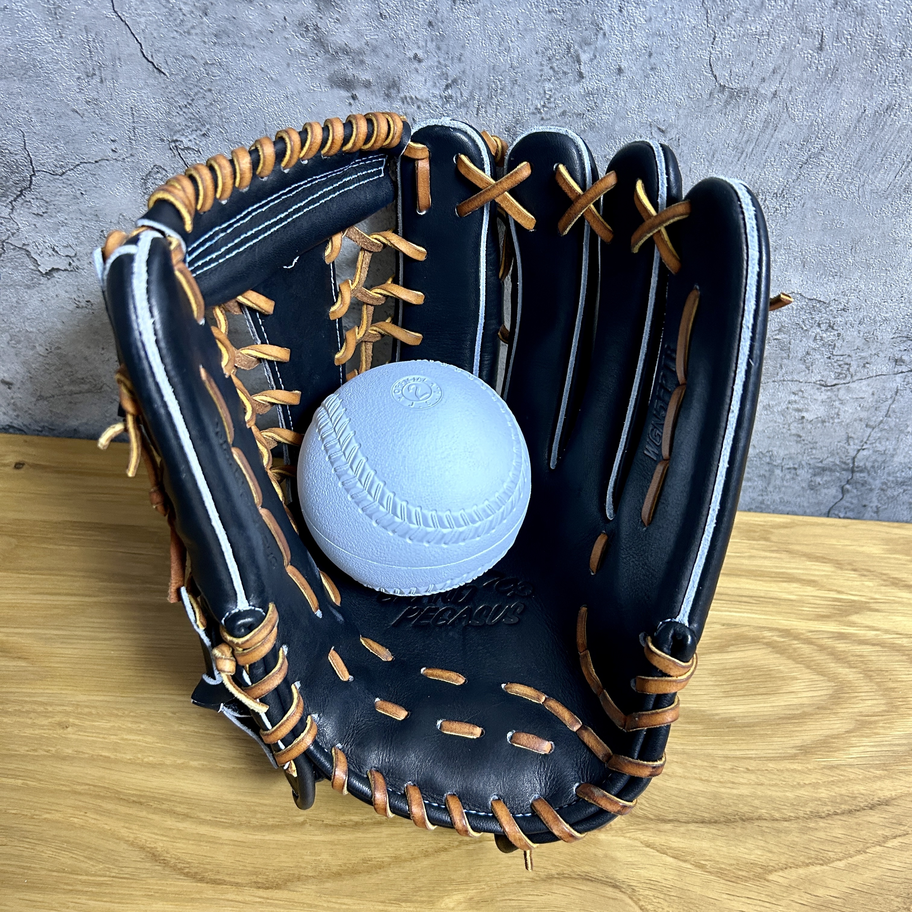 ゆうかさま＆ネイマールさま用❣️限定3球セット✨☘️5号芝グラウンド最上級モデル world-pegasus グランドペガサストップ硬式軟式兼用外野手用WGN5FPT8