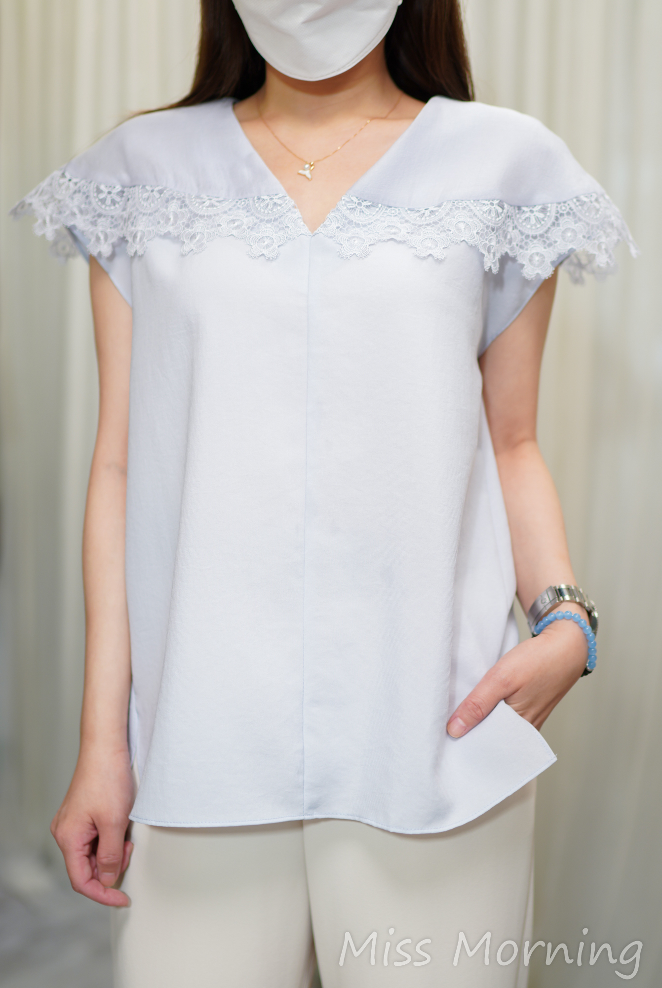 高質靚牌出得大場面靚肩上衣(14687)&又滑又順好顯瘦西褲(33985)