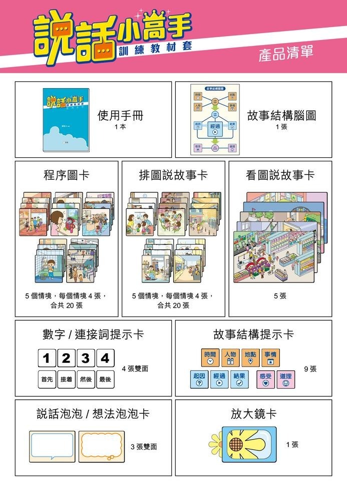 說話小高手訓練教材套