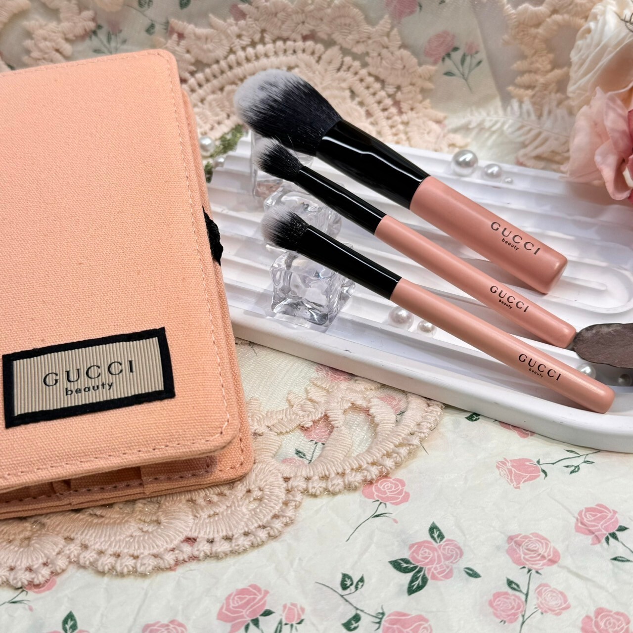 GUCCI 花悅刷具三件組