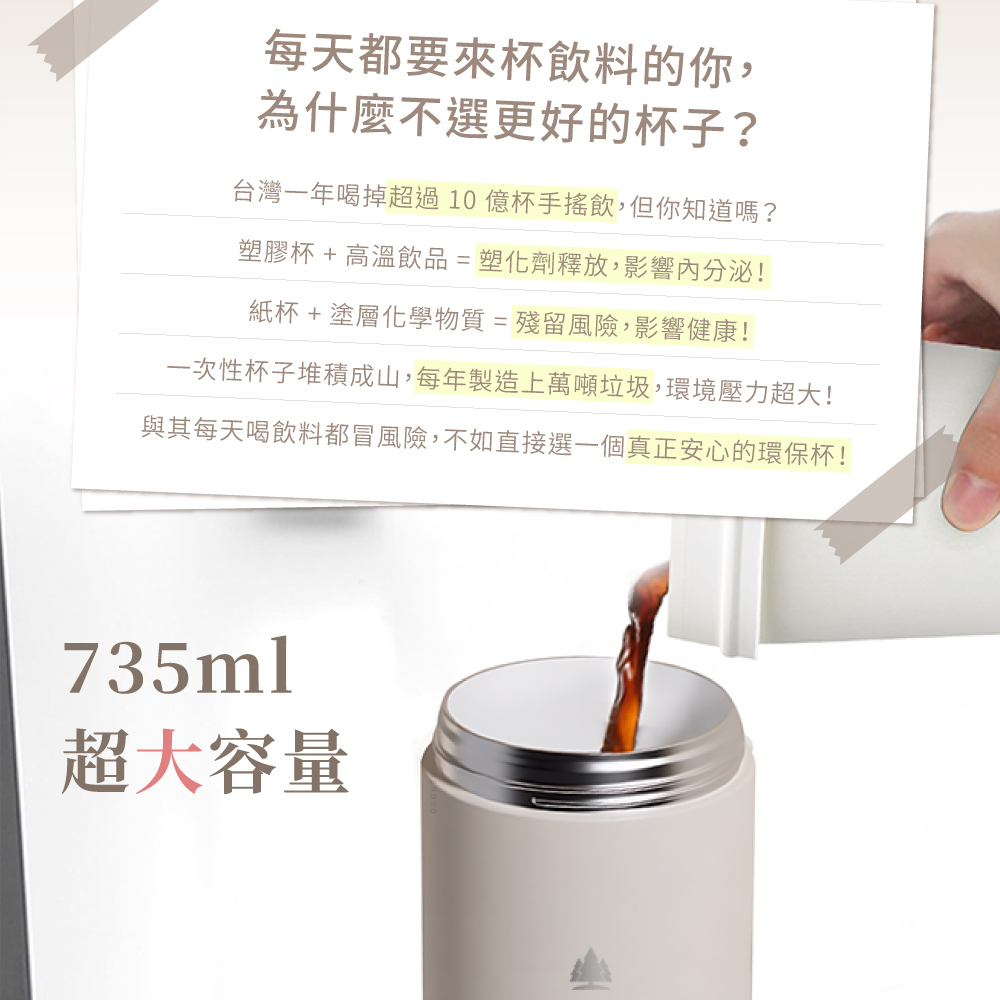 超大容量保溫杯