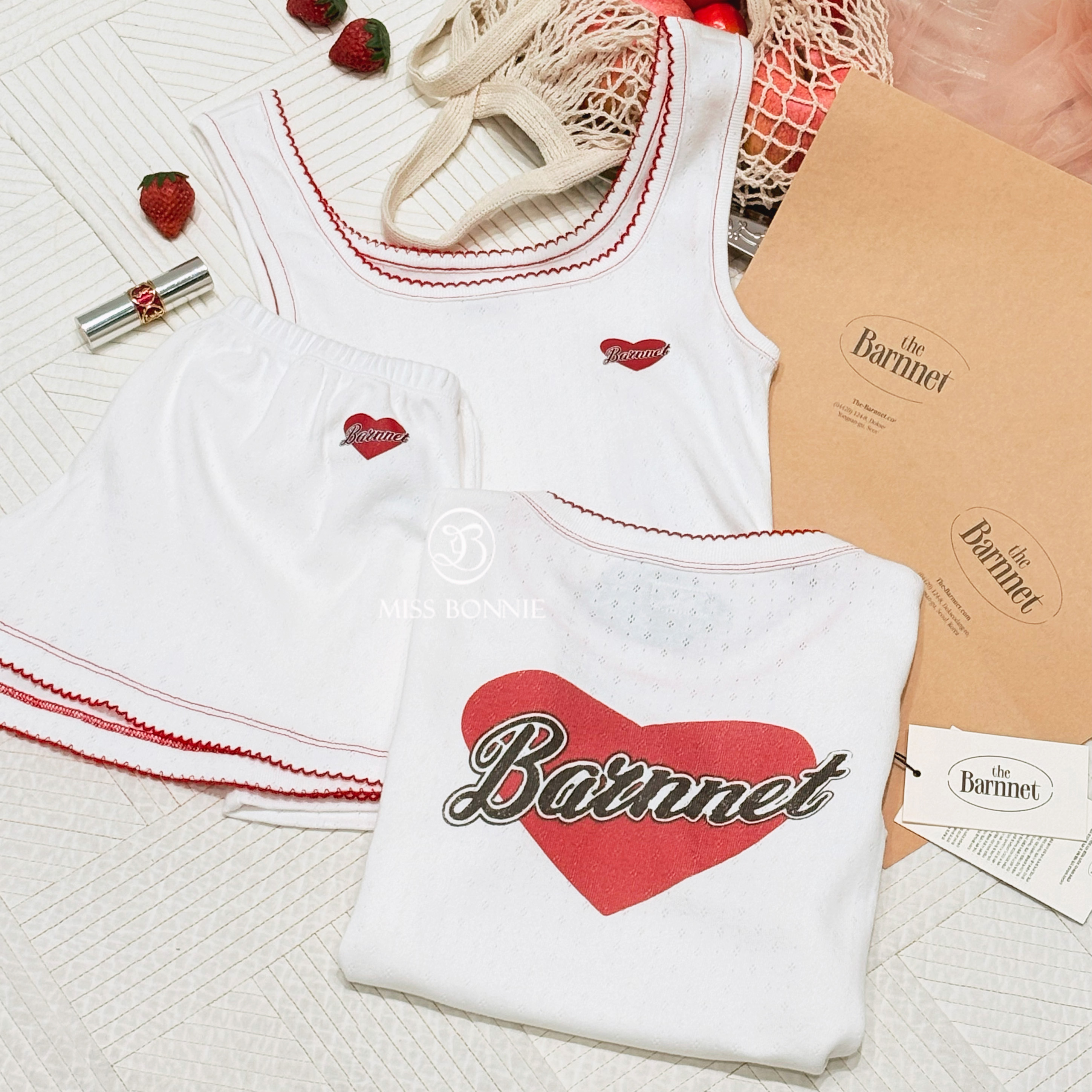 The Barnnet愛心Logo滾邊系列(現貨3款)