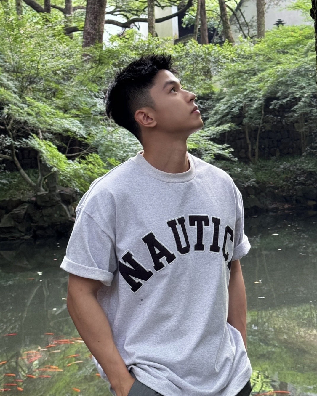 <現貨>NAUTICA KR Arch Logo 短袖 字體 大Logo 短Tee