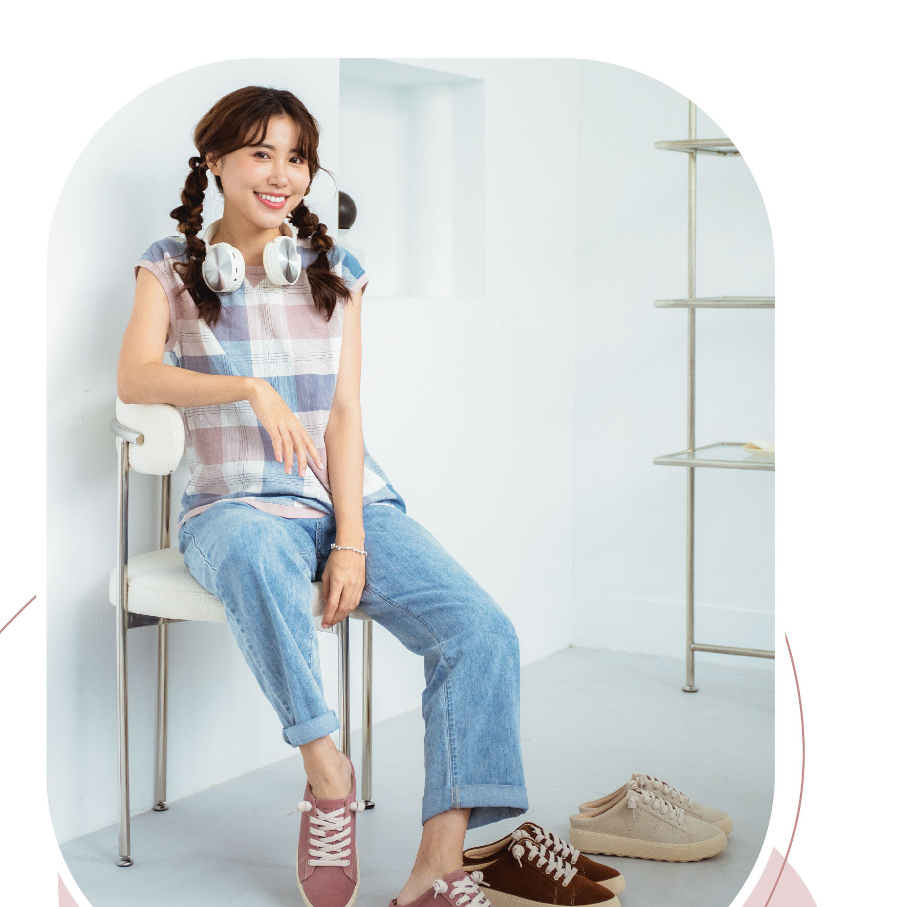 Sanly Joy懶人鞋｜防潑水鞋面加厚底 百搭首選