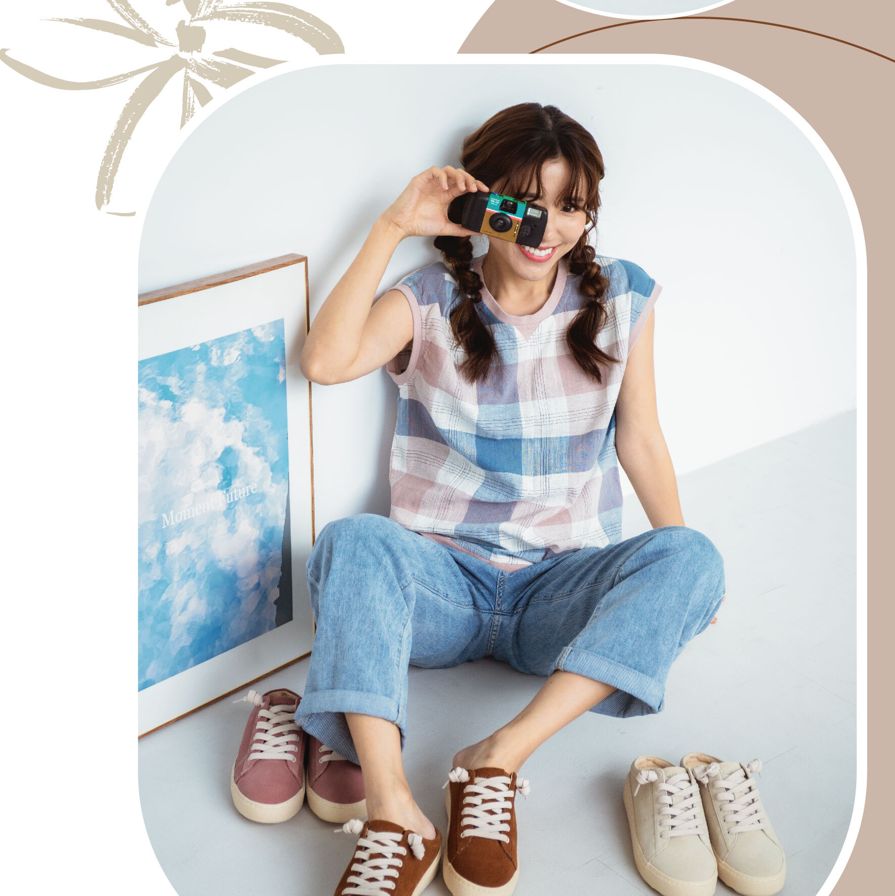 懶人鞋真皮女鞋｜輕量舒適 適合學生與上班族