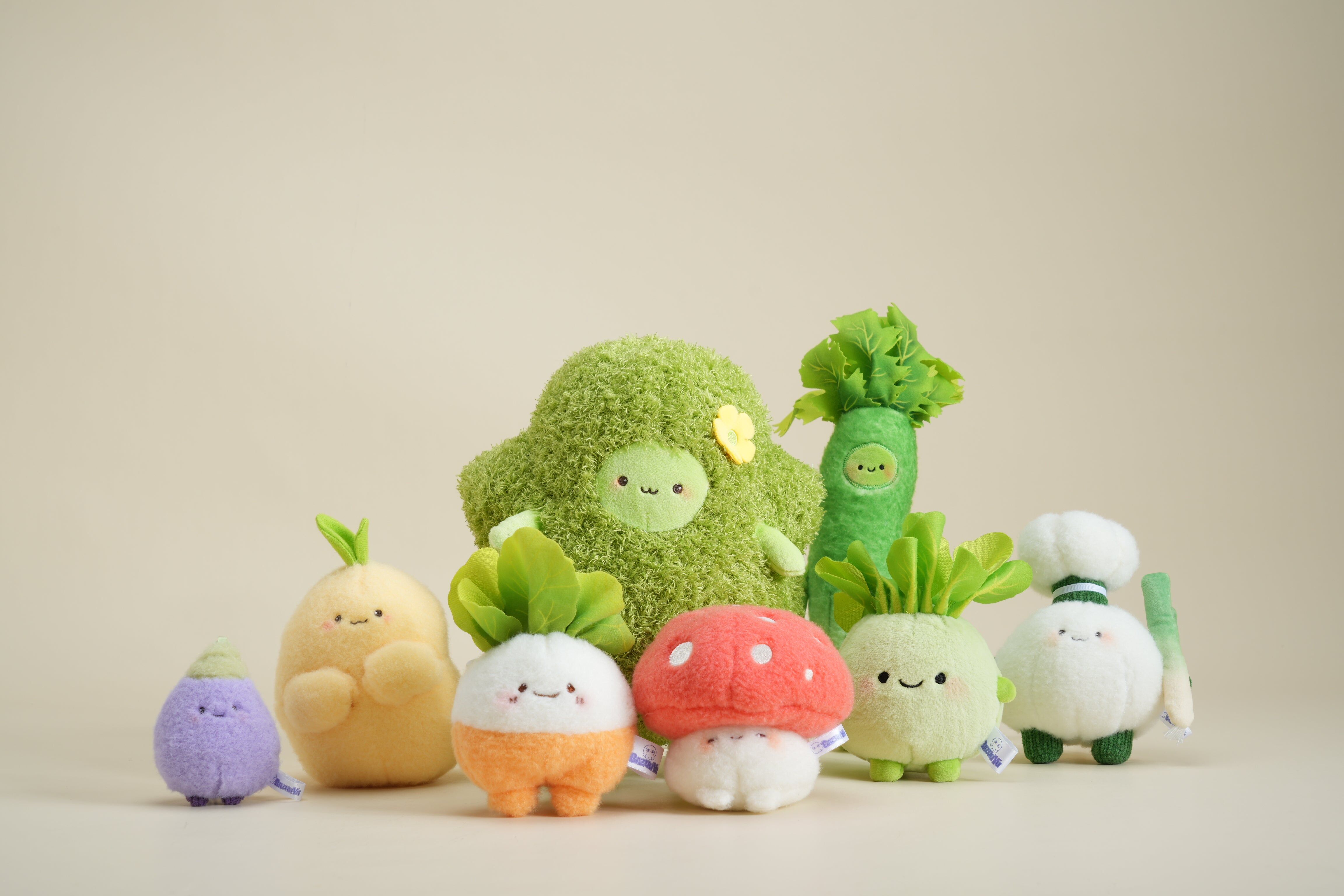 芭爪娛 Bazuuyu 代理版 絨毛 蔬菜家族 南瓜 15cm